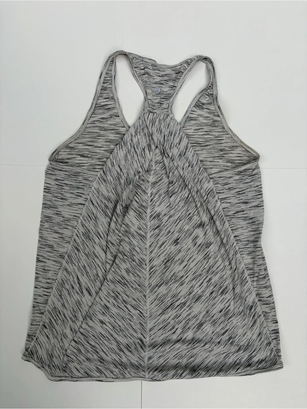 Lululemon Heathered Gray Racerback Tank Sz M